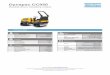 Dynapac CC950 - Anderson Equip · Dynapac CC950 Double drum vibratory rollers Technical data Masses € Max. operating mass 3,100€lbs € Operating mass (incl. ROPS) 3,000€lbs