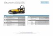 Dynapac CC1200 - Loadex HireDynapac CC1200 Double drum vibratory rollers Technical data Masses € Max. operating mass 2,710€kg € Operating mass (incl. ROPS) 2,600€kg € Module