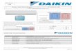 Submittal Data Sheet FTXS12LVJU · 2018. 4. 4. · Daikin North America LLC 5151 San Felipe, Suite 500 Houston, TX 77056 (Daikin’s products are subject to continuous improvements