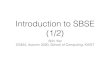 Introduction to SBSE (1/2) · Introduction to SBSE (1/2) Shin Yoo CS454, Autumn 2020, School of Computing, KAIST