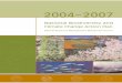 National Biodiversity and Climate Change Action Plan 2004 ... · of our land to sustain production from agriculture, fisheries and forestry. Over the 21st century, human-induced climate