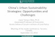 China’s!Urban!Sustainability! Strategies:!Opportuni7es!and ...meetingoftheminds.org/wp-content/uploads/2013/09/... · 0 10 20 30 40 50 60 1978 1979 1980 1981 1982 1983 1984 1985