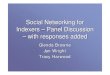 Social Networking for Indexers – Panel Discussion – with ... · Overview This panel session will discuss the electronic systems through which indexers communicate ‘en masse’