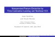 Unsupervised Feature Extraction by Time-Contrastive ...€¦ · University of Helsinki, Finland Facebook AI Summit, 13th June 2016 Aapo Hyv arinen Time-contrastive learning. Abstract