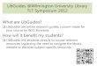 LibGuides @Wilmington University Library TLT Symposium ... · PDF file LibGuides is very user-friendly and extremely customizable—see the tutorials below tor a LibGuides introduction