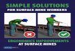 Simple Solutions for Surface Mine Workers · Simple Solutions for Surface Mine Workers. By Pollard JP, Dempsey PG, Nasarwanji MF, and Porter WL. Pittsburgh PA: U.S. Department of