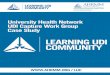 University Health Network UDI Capture Work Group Case Study · DATE INITIATIVE WAS IMPLEMENTED November 2016 1Each issuing agency has an alternative name (aka) for the DI of UDI
