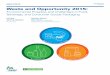 R:15-01-A Waste and Opportunity 2015 · Waste and Opportunity 2015: Environmental Progress and Challenges in Food, Beverage, and Consumer Goods Packaging REPoRt NRDC: COLUMBUS, OHIO