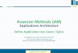 Avancier Methods (AM)grahamberrisford.com/AM 1 Methods/6PRODUCTSandTECHNIQUES... · 2019. 4. 11. · buy Rail Ticket 1. Identify journey start and end stations 2. Identify outbound