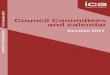 Council Committees and calendar - Institution of Civil Engineers · 2019. 11. 19. · 2017 Zakiyya ADAM MEng (Graduate Member) 2018 Jeffrey ASHURST CEng FICE MCIWEM CWEM MAPM 2019
