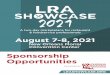 2021 LRA Showcase Sponsorship Brochure · • Company logo displayed in the Showcase lobby. • Company logo on all printed material. Deadline April 1, 2021. Kitchen Counter • $7,000