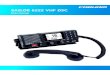 SAILOR 6222 VHF DSC - Telemar No manuals/vhf/98... · 98-135548 SAILOR 6101 and SAILOR 6103 Alarm Panel, Installation and user manual 98-130981 Emergency call sheet 98-132369. xi