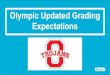 Olympic Updated Grading Expectations...Final Grades for Grades 9 -11 • Students in Grades 9 -11 will have options on how their grade will appear on their transcript for Semester