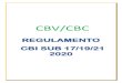 CBV/CBCvoleidepraia.cbv.com.br/.../regulamento-sub-17-19-21-v1.pdfCBI SUB 17 / SUB 19 / SUB 21 4 CAPÍTULO 1 - INTRODUÇÃO 1.1 CONFEDERAÇÃO BRASILEIRA DE VOLEIBOL (CBV) a. A Confederação