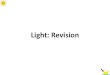 Light: Revision · Light: Revision. Friday 10th July DO NOW LO: Science quiz! Success criteria: • Use previous knowledge • Apply previous knowledge to answer questions about light