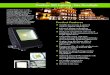 Outdoor LED Lighting - Flex Floodlight · Outdoor LED Lighting - Flex ... industrial lighting applications including security lighting, general exterior lighting and high level low