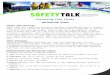 Safety Talks - go2HR · Web viewPreventing Cold Stress Instructor Guide Safety Talk Overview Safety Talks are a method to refresh an employee’s knowledge and skills, maintain their