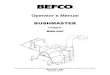 BEFCObefco.com/images/PDFs/PartsOwnersManuals/BEFCO BM6-800... · 2020. 3. 5. · 7. Never engage the PTO unless the chipper is resting on the ground. Never raise the chipper until