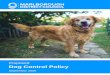 Proposed Dog Control Policy 2020 - Marlborough · With the exception of Dog Prohibited Areas and Dog Off-Leash Areas, dogs are permitted in all public places provided the dog is on