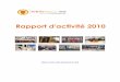 RAPPORT ACTIVITE SCDUP 2010 · SCD de l’Université de Provence – Rapport d’activité 2010 6 Une plaquette annuelle de présentation de cette offre a été mise à jour et rééditée