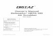 Owner's Manual DefendAir HEPA 500 Air Scrubber · the IICRC at 360-693-5675. • Institute of Inspection, Cleaning and Restoration Certification (IICRC), 360-693-5675. • Dri-Eaz