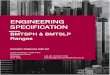 ENGINEERING SPECIFICATION · 4 Also known as A2 -70 as per BS EN ISO 3506 1 or EN 1.4301 as per BS EN 10088 3, 5 Only relates to products prefixed with BMBW, 6 Video instructions