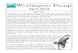 Worlington Pumpworlington.onesuffolk.net/assets/April-2018.pdf · Worlington Pump April 2018 continued on page 9 Bird Talk Feeding birds can be frustrating. As some of you may know