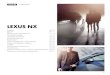 Lexus Nx · Инновационная безопасность 32-33 ... Как часть современного искусства, Lexus NX не может остаться