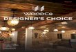 DESIGNER’S CHOICE - Wood Flooring Manufacturer · DESIGNER’S CHOICE March 2017 1210 Arion Parkway San Antonio, TX 78216 210.298.9663  info@woodco.com
