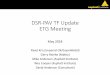 DSR-PAV TF Update ETG Meeting · Wes Cooper (Asphalt Institute) David Anderson (Consultant) 1. Stage 1 Completed DSR equilibrium time ... Anderson, D.A. and T.W. Kennedy, “Development