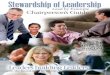 Stewardship of Leadership · A A Stewardship of Leadership Group is a weekly gathering of humble leaders, both men and women, where Biblical Scripture is read, contemplated, and discussed