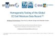 Homogeneity Testing of the Global CCI Soil Moisture Data …...Wolfgang Preimesberger Homogeneity testing of the global CCI SM data set 6 / 12 Version Comparison: test results and