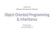 CMPT 373 Software Development Methods Object Oriented ...wsumner/teaching/373/07-oops-inheritance.… · CMPT 373 Software Development Methods Nick Sumner wsumner@sfu.ca Object Oriented