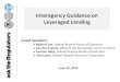 Interagency Guidance on Leveraged Lending · 6/19/2013  · Interagency Guidance on Leveraged Lending Guest Speakers: Robert Cote, Federal Reserve Board of Governors Lou Ann Francis,