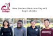 New Student Welcome Day 2020 PresentationNew Student Welcome Day Overview 3 Welcome Faculty & Student Panel Meet Your Tartar Success Teams Breakout Workshops – Get Ready, Get Set,