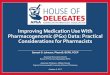 Improving Medication Use With Pharmacogenomic (PGx) Data ... · 05/10/2017  · Identify reliable pharmacogenomics patient care resources 3. ... Which antiplatelet therapy regimen
