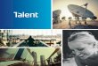 Talent 2018 (online) · sector to show young people what’s possible by inspiring, empowering and positively impacting them through education, mentoring and job placement opportunities