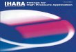 New IHARA · 2016. 11. 1. · 4 INTRODUCTION Ihara Science Corporation is the leading manufacturer of high pressure fittings in Japan with more than 70 years of experience in development,