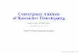 Convergence Analysis of Rannacher Timesteppingpeople.maths.ox.ac.uk/gilesm/talks/rannacher.pdf · 2005. 5. 10. · Euler steps to recover second order accuracy for for European call