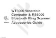 WT6000 Wearable Computer & RS6000 Bluetooth Ring Scanner ... · WT6000 Wearable Computer & RS6000 Bluetooth Ring Scanner Accessories Guide V1, May 2016 . CRD-NGWT-1S1BU-01: Single