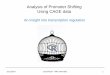 Analysis of Promoter Shifting Using CAGE data · Introduction to Promoters and Transcription Start Sites (TSS’s) Classification of Promoters Motivation for Project • Project CAGE