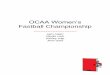 OCAA Women’s · Brand Positioning ----- Brand Positioning Statement: “To Seneca Students and their families the OCAA Championship is the sports tournament that is fun and unforgettable