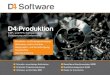 D4 Produktion Brosch¸re 2019.qxp Layout 1...Die D4 Software GmbH, Teil der AVENTUM-Unternehmensgruppe, entwickelt und vertreibt Unternehmenslösungen für produzierende Unternehmen