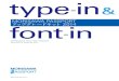 MORISAWA FONT DICTIONARY · 2015. 9. 27. · type-in&font-inMORISAWA FONT DICTIONARY information for typeface & fonts MORISAWA PASSPORT アップグレードキット 2014の特徴