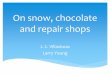 On snow, chocolate and repair shops - Sites@Dukesites.duke.edu/.../files/2012/06/Systematic-Reviews.pdf · 2014. 3. 17. · Reviews because it sounds like Gibberish ... Seasonal Affective