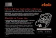 New Checklist for Proper Use - Clek Inc. · 2019. 11. 7. · i Infant-thingy Instruction Manual Infant Insert for use with Clek Foonf and Fllo Car Seats IMPORTANT: This is only a