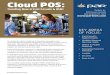 Cloud POS - ParTech€¦ · The point-of-sale (POS) system is the frontline for restaurant operators to explore new avenues with technology, a catalyst for turning trends into sales