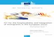 ICT for the Employability and Integration of Immigrants in the ...publications.jrc.ec.europa.eu/repository/bitstream...that migrants differed in ICT usage, employability and integration