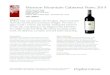 PG-Tech-Sheet-Munson Mountain cabernet franc- 2015 · Munson Mountain Cabernet Franc 2015 Harvest Notes The weather in the Okanagan was favourable for most of the 2015 season, beginning
