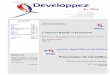Developpez - Lagout · Developpement Web Page 23 Dév. Web Java Page 26 Java Page 33 Android Page 40 Perl Page 42 OpenOffice/LibreOffice Page 46 2D/3D/Jeux Page 55 Liens Page 65 Article